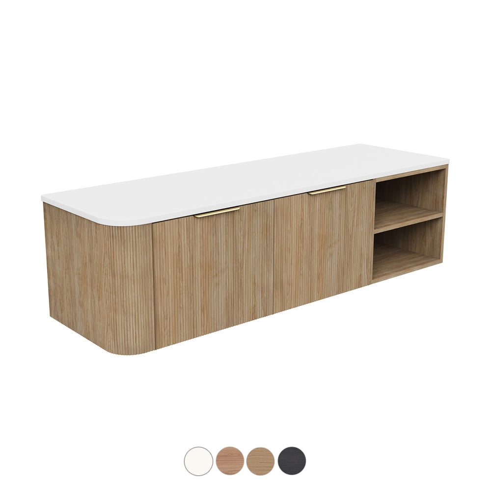 Fienza Margot Wall Hung Cabinet with Shelf 900 / 1200 / 1500 / 1800 MM