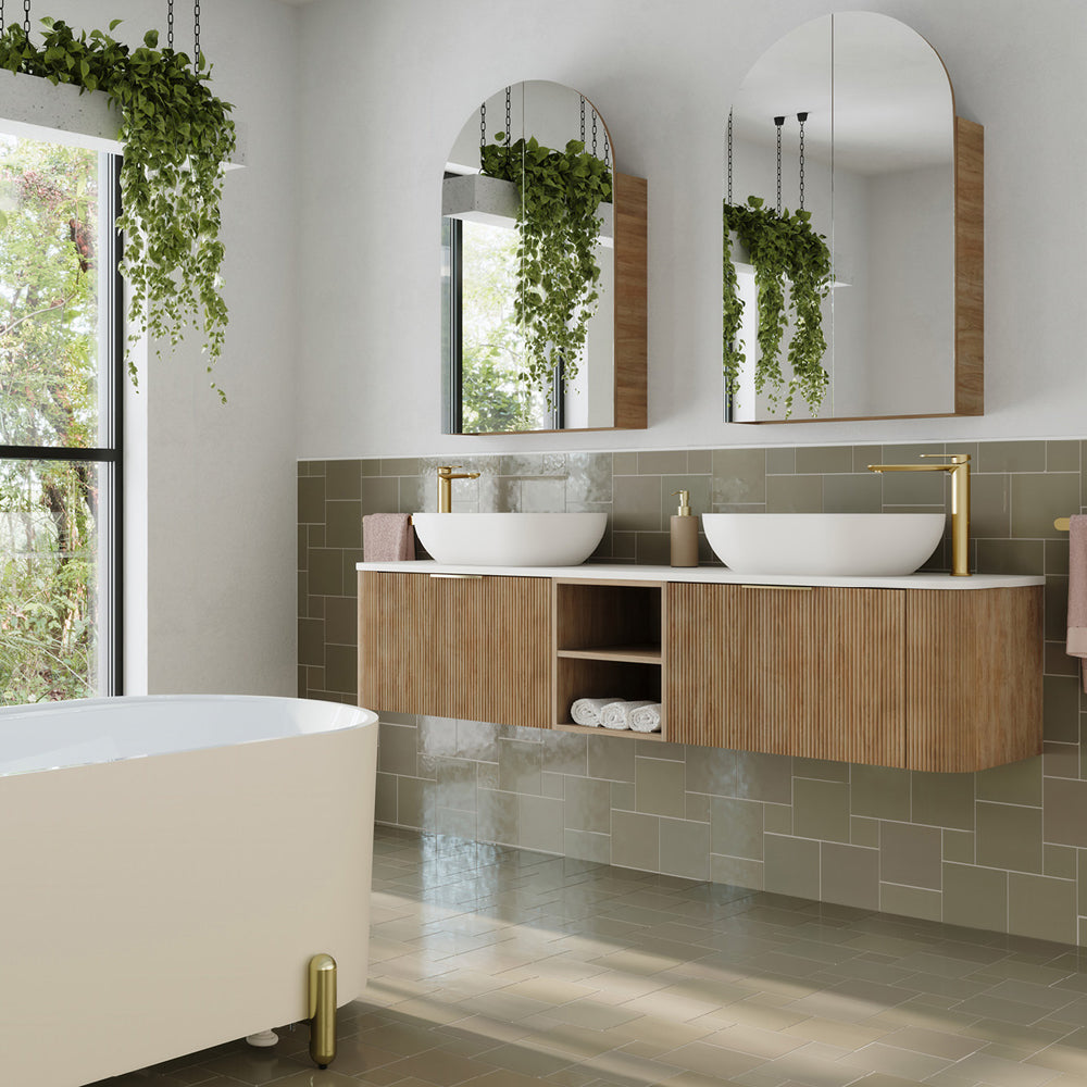 Fienza Margot Wall Hung Cabinet with Shelf 900 / 1200 / 1500 / 1800 MM