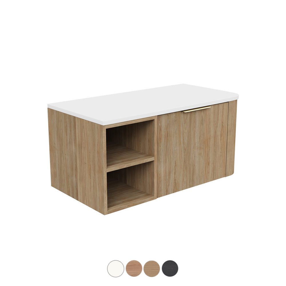 Fienza Margot Wall Hung Cabinet with Shelf 900 / 1200 / 1500 / 1800 MM