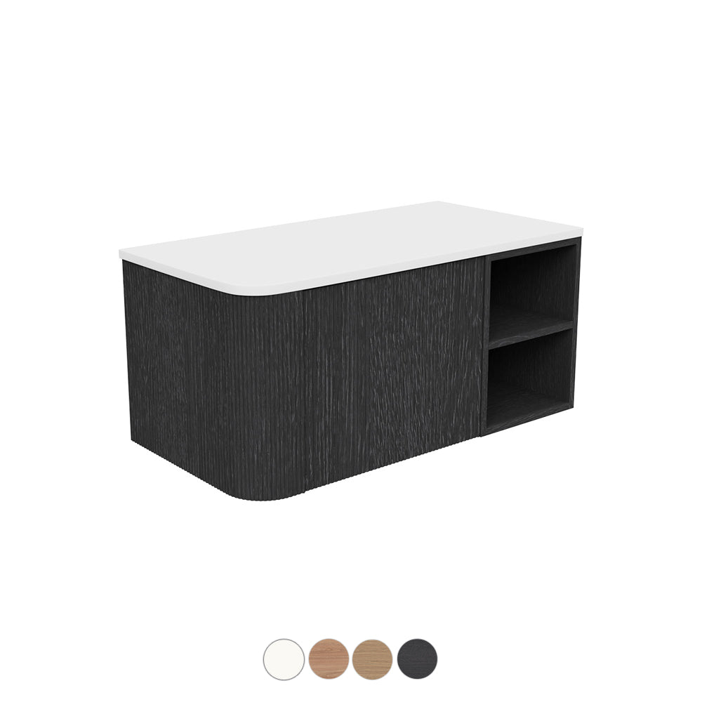 Fienza Margot Wall Hung Cabinet with Shelf 900 / 1200 / 1500 / 1800 MM