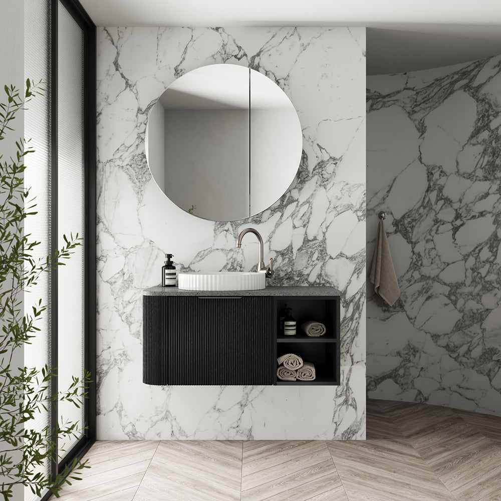 Fienza Margot Wall Hung Cabinet with Shelf 900 / 1200 / 1500 / 1800 MM