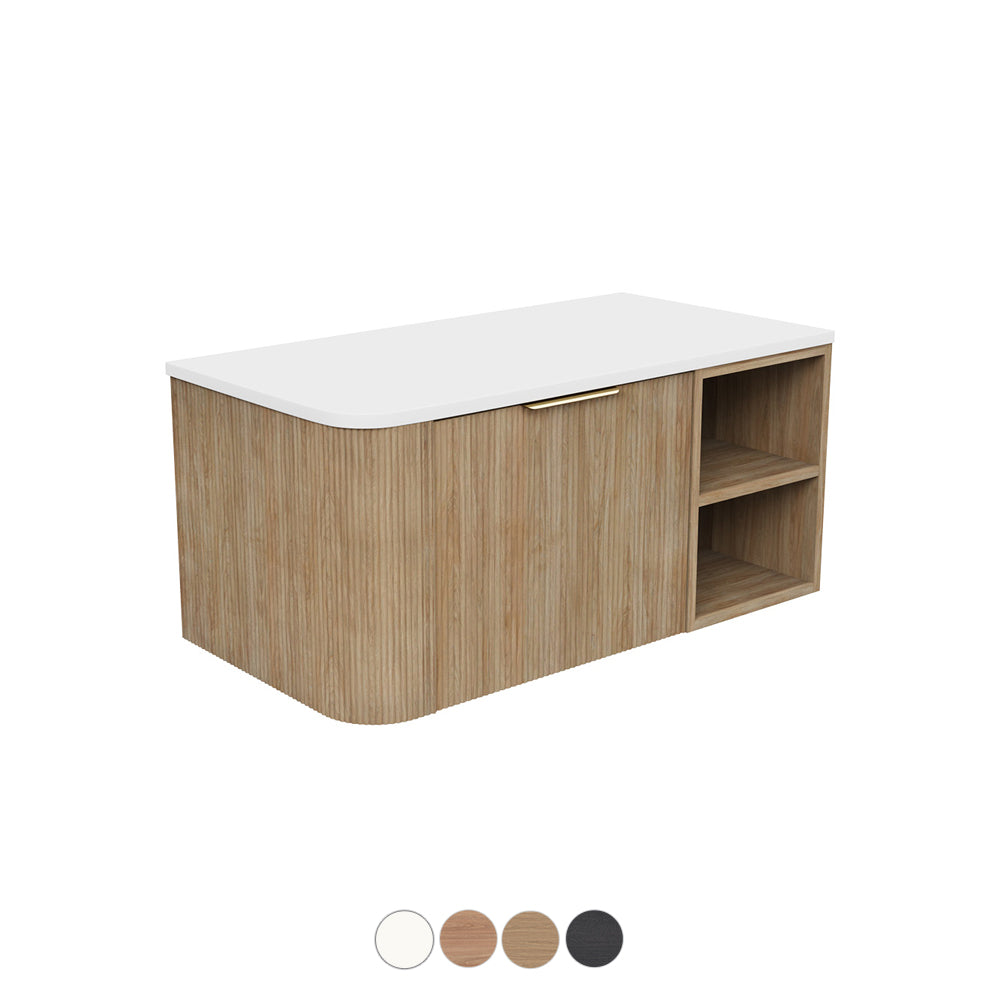 Fienza Margot Wall Hung Cabinet with Shelf 900 / 1200 / 1500 / 1800 MM