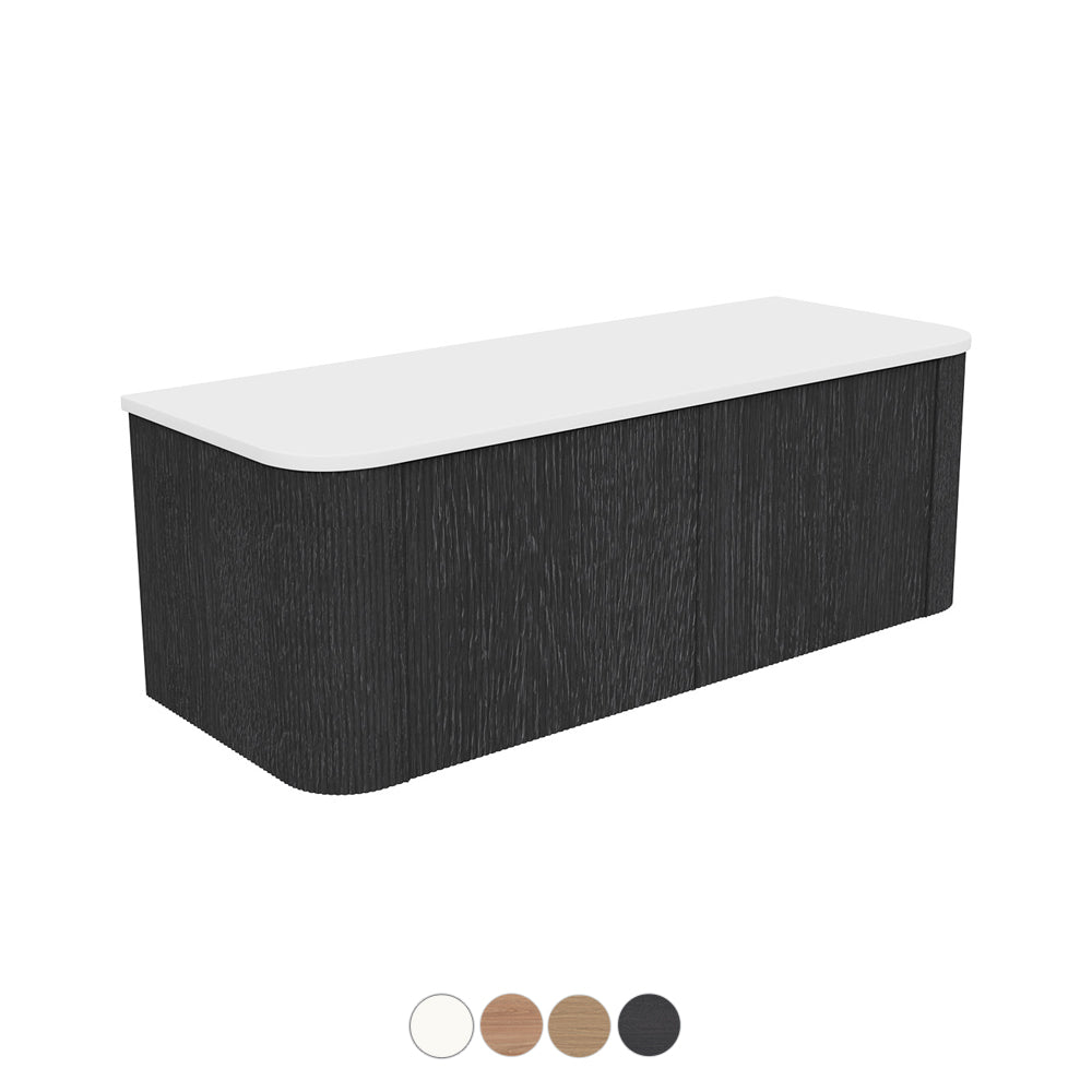 Fienza Margot Wall Hung Double Curve Cabinet 750 / 900 / 1200 / 1500 / 1800 MM