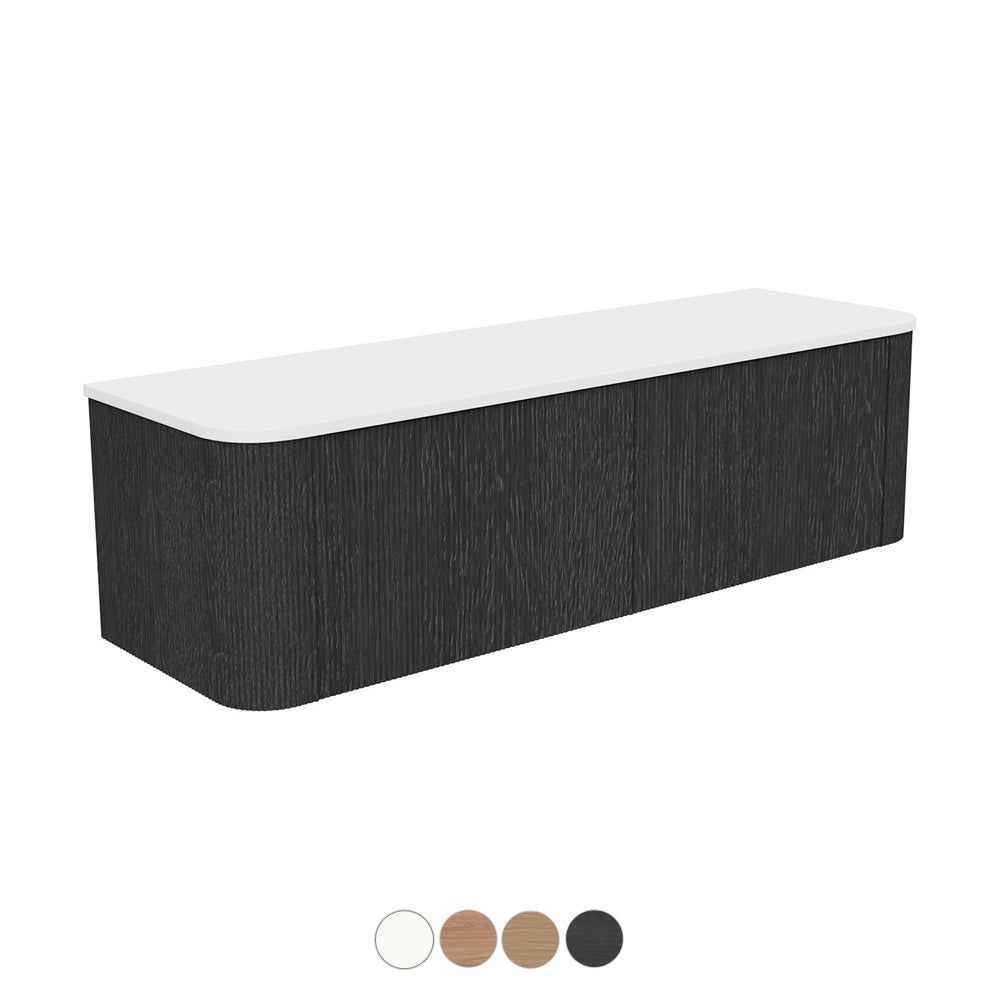 Fienza Margot Wall Hung Double Curve Cabinet 750 / 900 / 1200 / 1500 / 1800 MM
