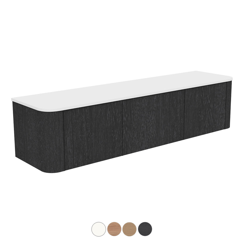 Fienza Margot Wall Hung Double Curve Cabinet 750 / 900 / 1200 / 1500 / 1800 MM