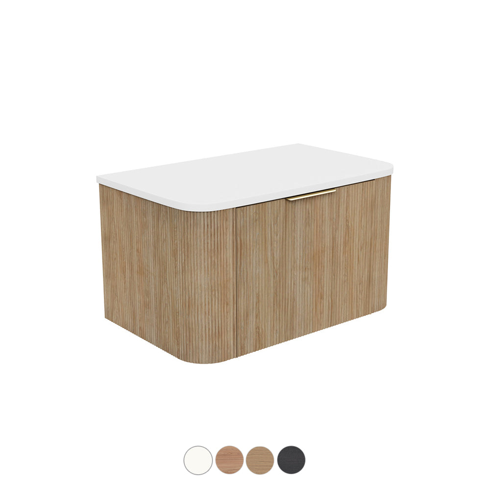 Fienza Margot Wall Hung Double Curve Cabinet 750 / 900 / 1200 / 1500 / 1800 MM