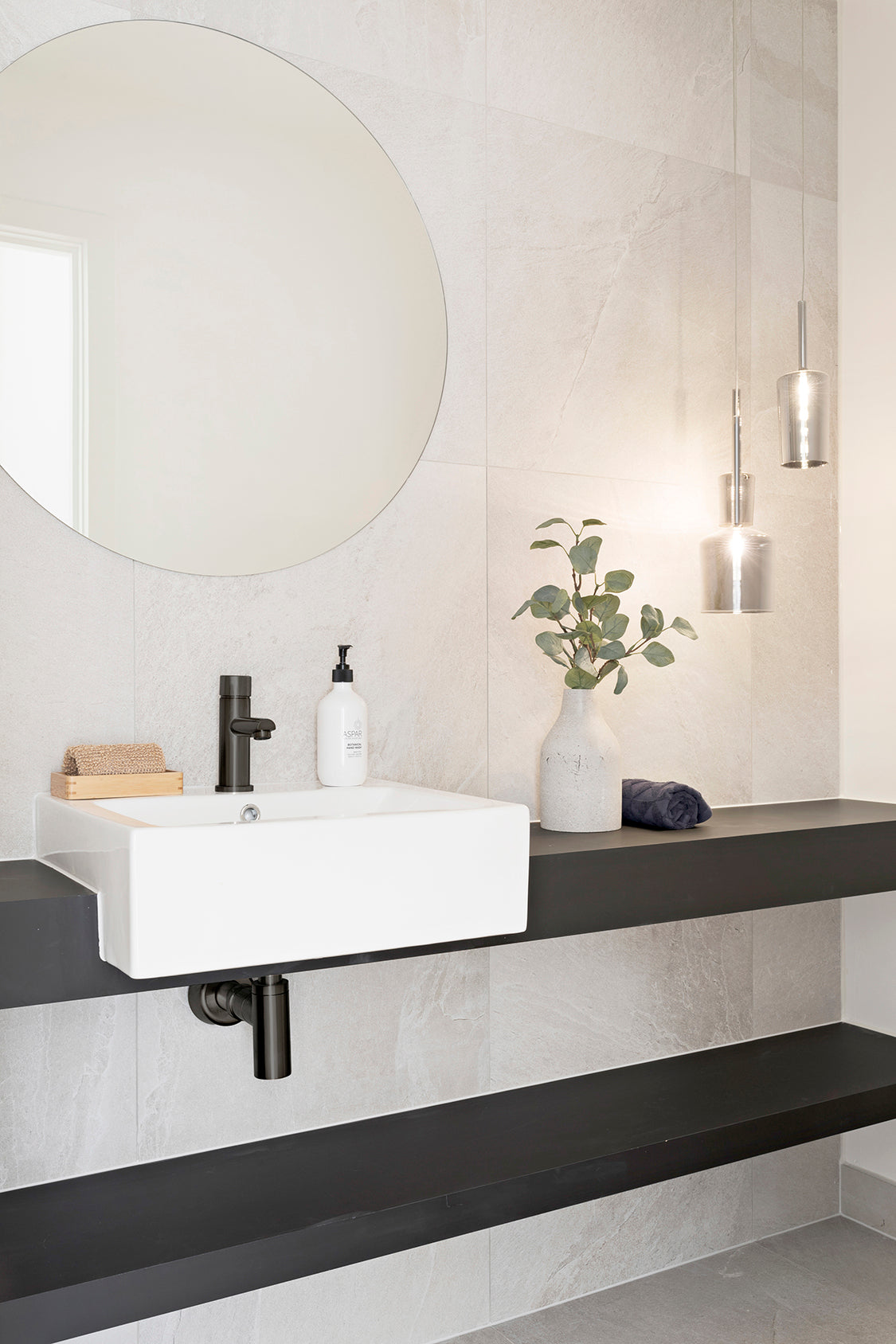 Meir Round Pinless Basin Mixer
