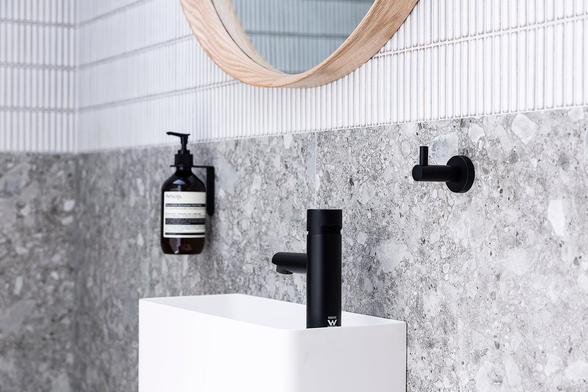 Meir Round Pinless Basin Mixer
