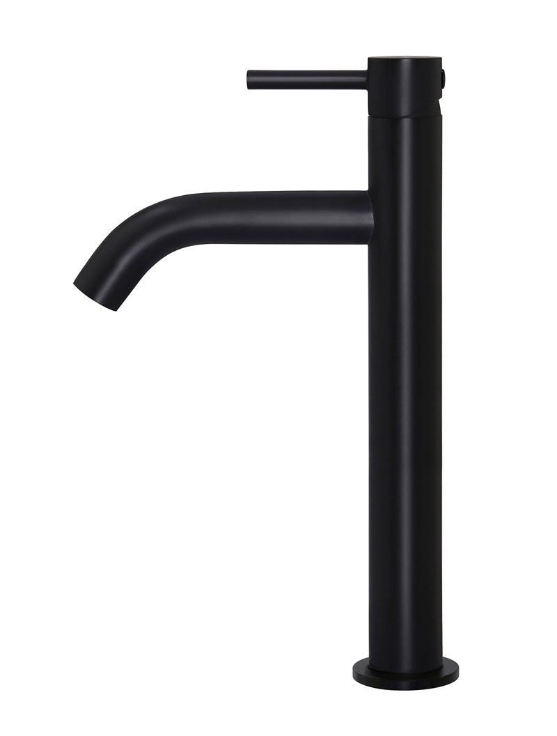 Meir Piccola Tall Basin Mixer Tap with 130mm Spout