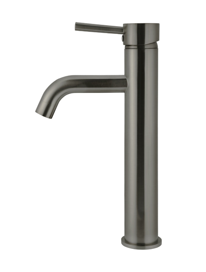 Meir Round Tall Curved Basin Mixer