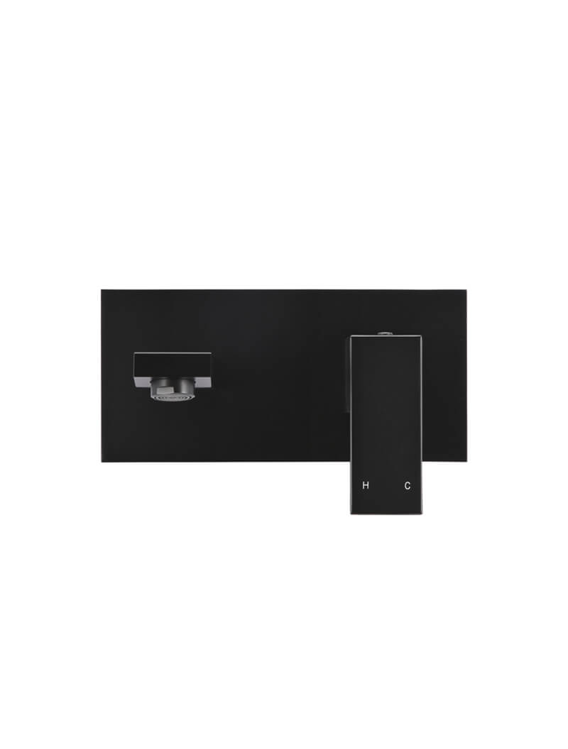 Meir Square Wall Combination Mixer and Spout