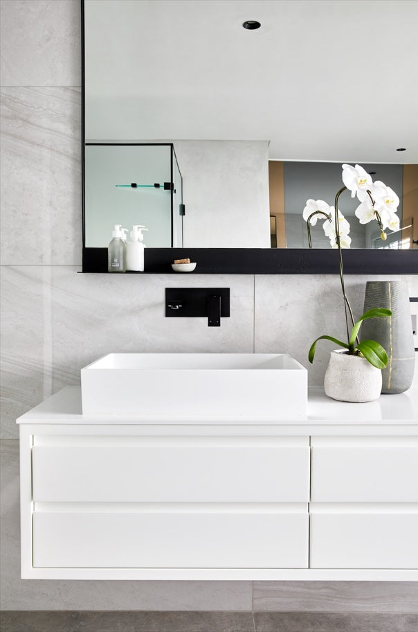 Meir Square Wall Combination Mixer and Spout