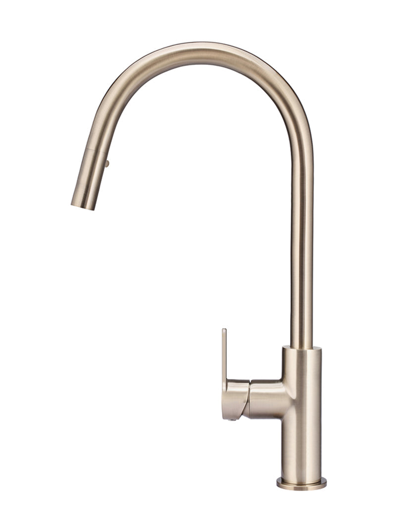 Meir Round Paddle Piccola Pull Out Kitchen Mixer Tap