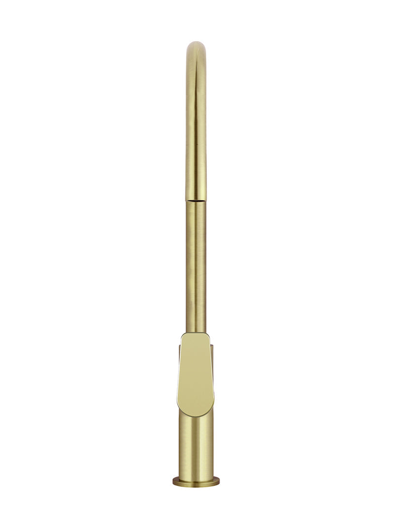Meir Round Paddle Piccola Pull Out Kitchen Mixer Tap