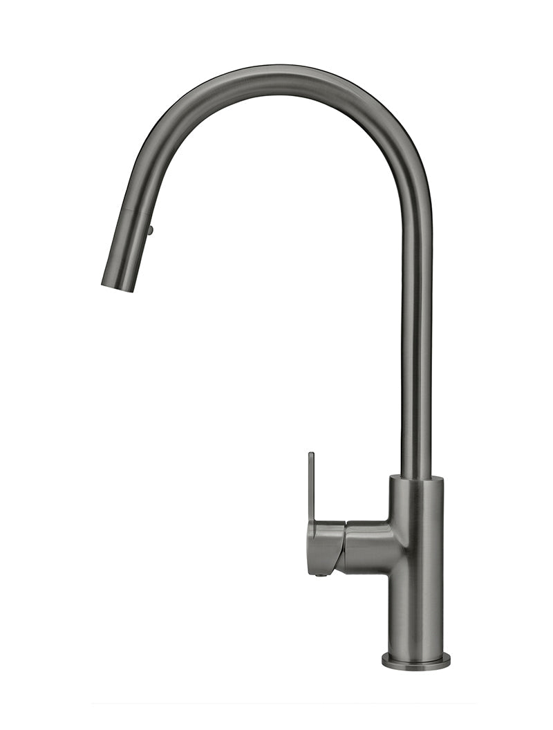 Meir Round Paddle Piccola Pull Out Kitchen Mixer Tap