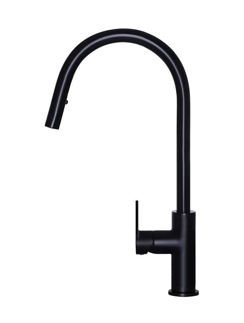 Meir Round Paddle Piccola Pull Out Kitchen Mixer Tap