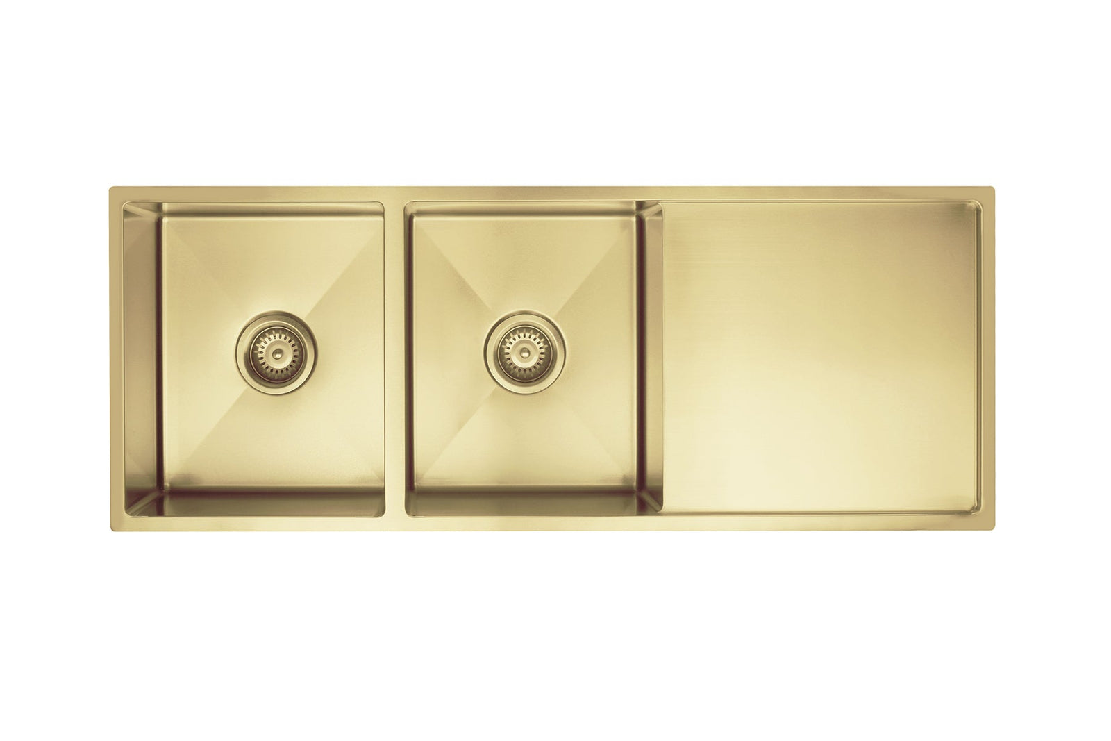 Meir Kitchen Sink Double Bowl & Drainboard 1160 x 440