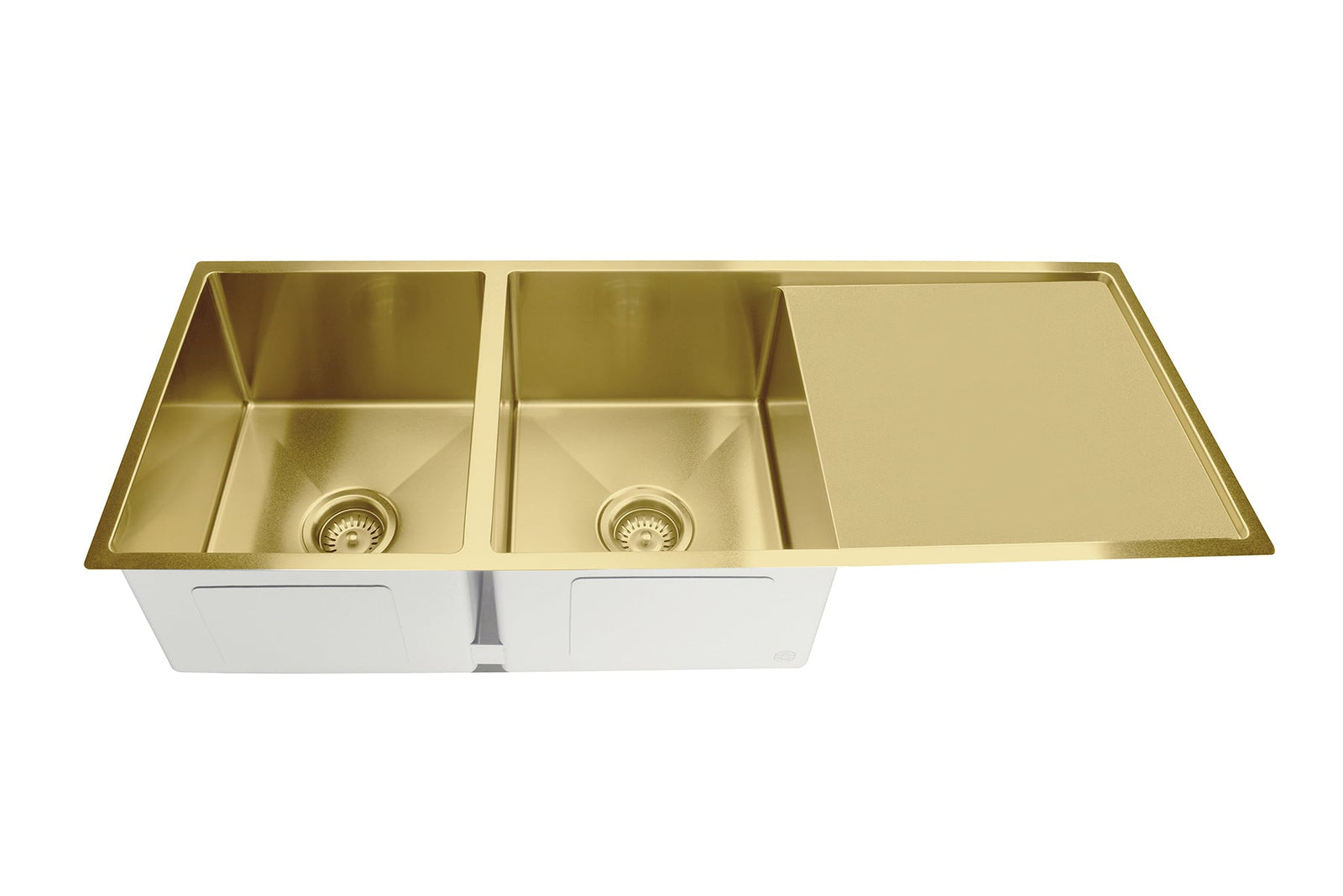 Meir Kitchen Sink Double Bowl & Drainboard 1160 x 440