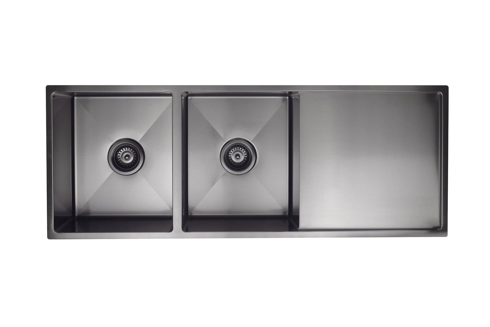 Meir Kitchen Sink Double Bowl & Drainboard 1160 x 440