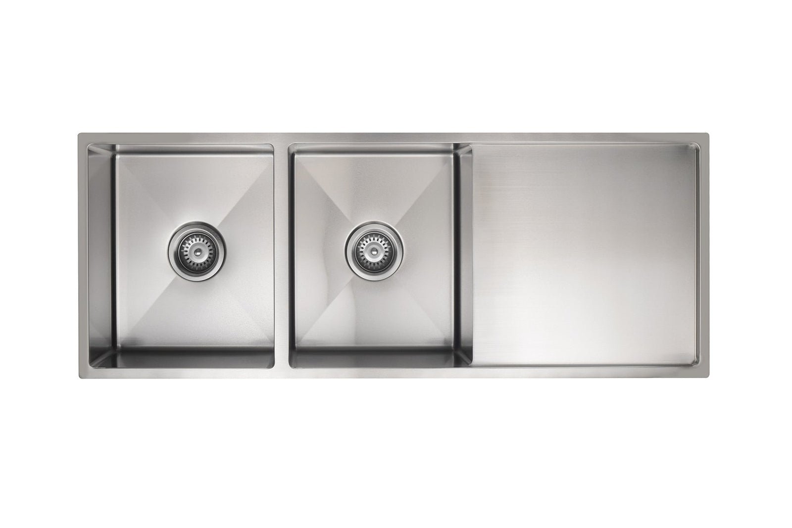 Meir Kitchen Sink Double Bowl & Drainboard 1160 x 440