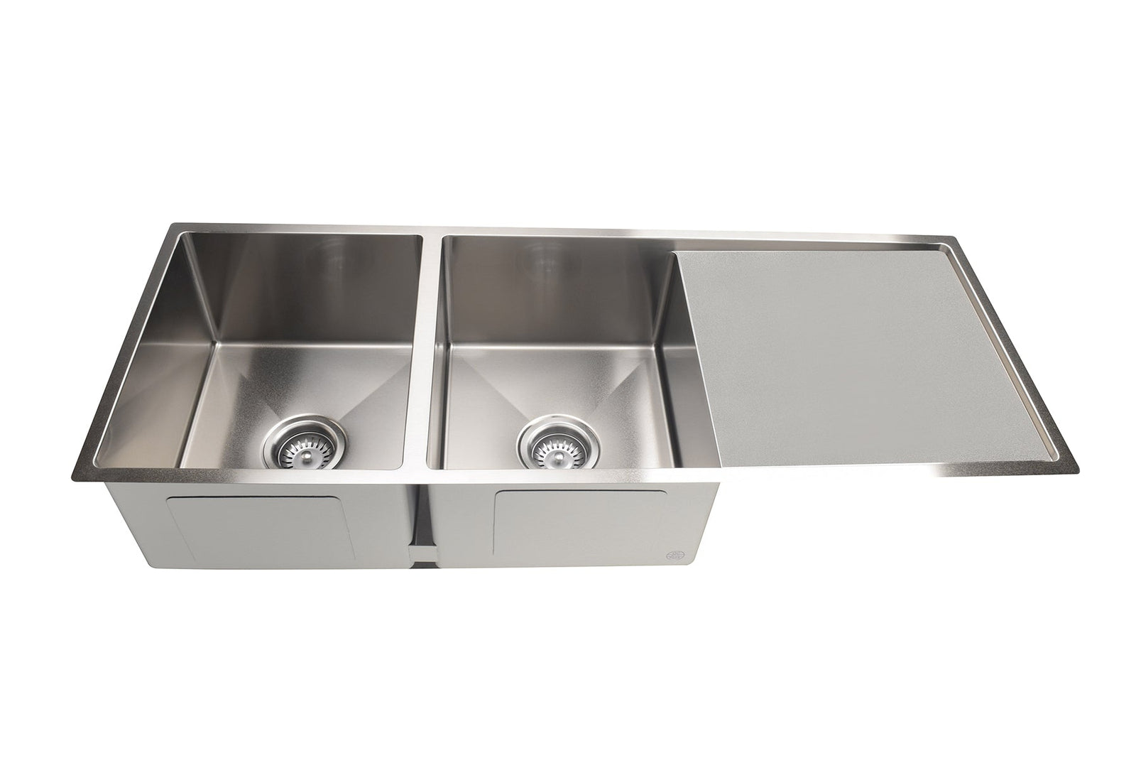 Meir Kitchen Sink Double Bowl & Drainboard 1160 x 440