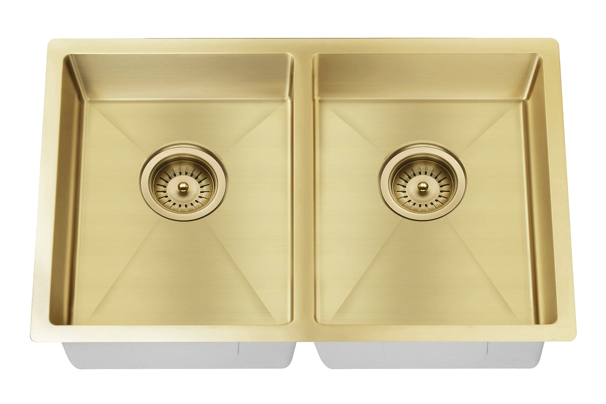 Meir Kitchen Sink Double Bowl 760 x 440