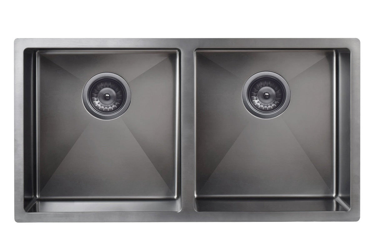 Meir Kitchen Sink Double Bowl 860 x 440