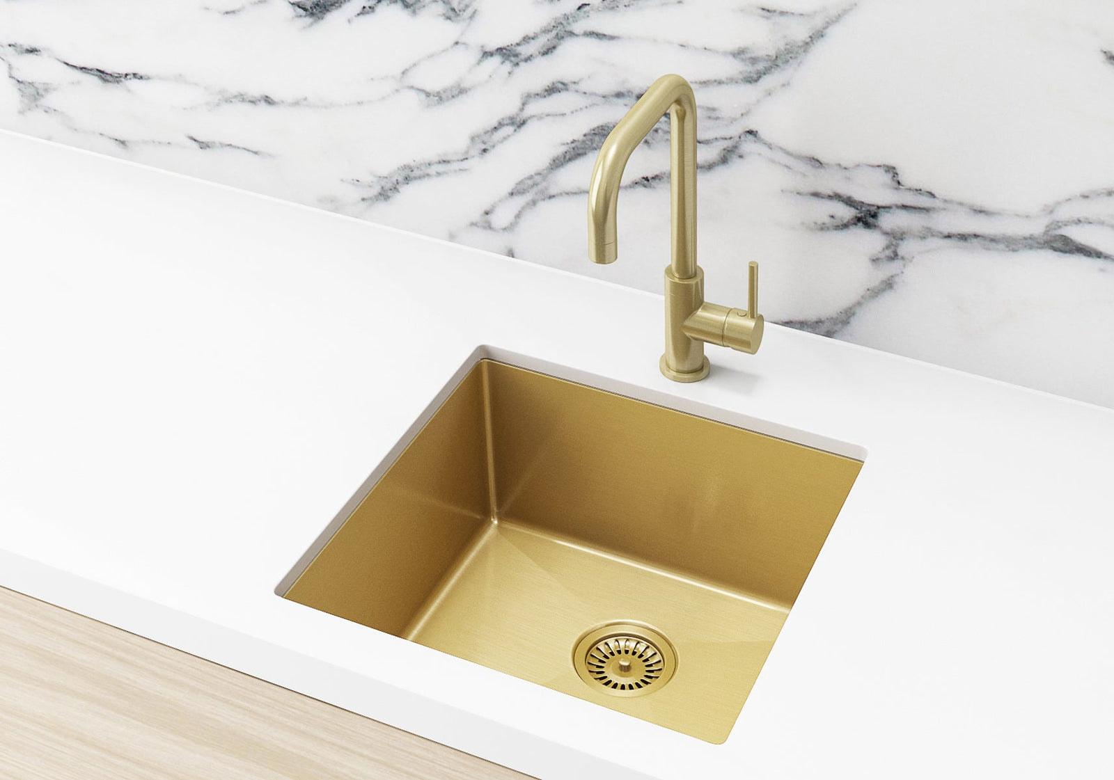 Meir Kitchen Sink Single Bowl 450 x 450