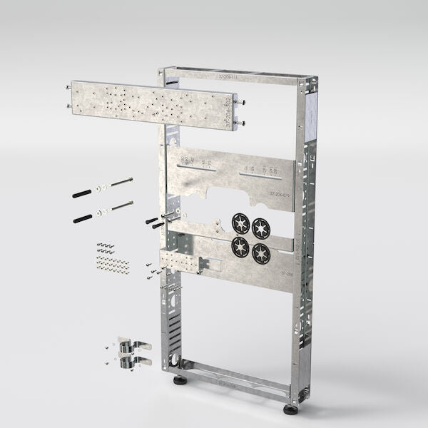 Caroma CAMFIS Inwall frame - Wall Mounted Basin and Wall Tapware Kit