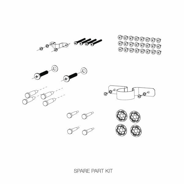 Caroma CAMFIS Inwall frame - Electronic Urinal Spares Kit