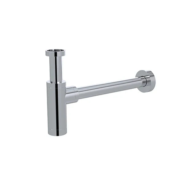 Meir Round bottle trap for 32mm basin waste and 32mm waste pipe with 40mm adapter