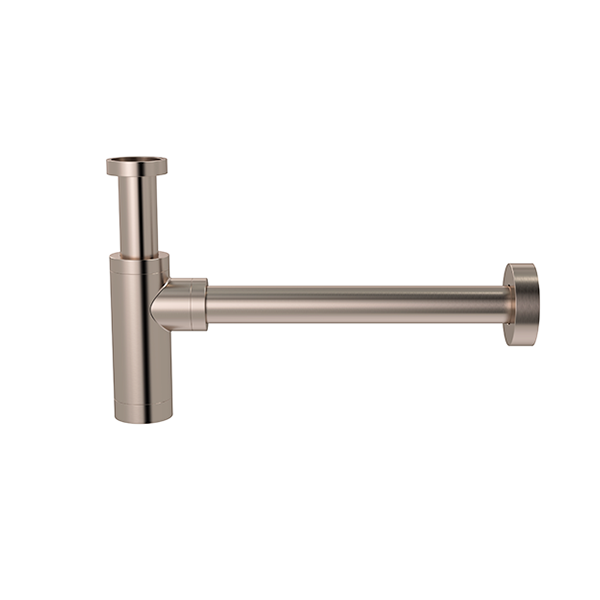 Meir Round bottle trap for 32mm basin waste and 32mm waste pipe with 40mm adapter