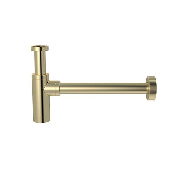 Meir Round bottle trap for 32mm basin waste and 32mm waste pipe with 40mm adapter