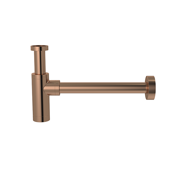 Meir Round bottle trap for 32mm basin waste and 32mm waste pipe with 40mm adapter