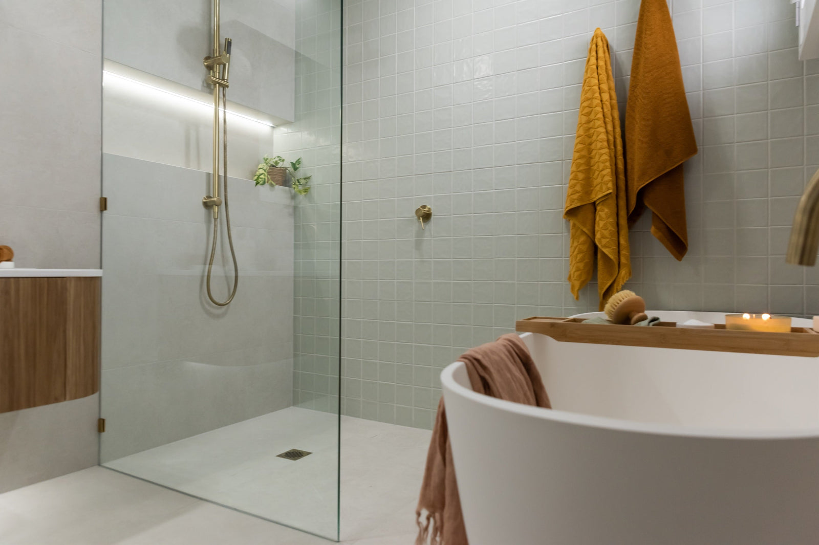 Meir Square Floor Grate Shower Drain 100mm outlet