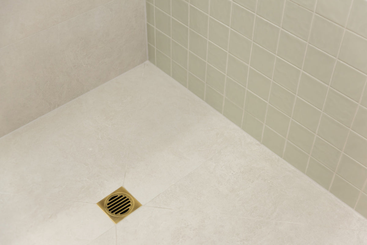 Meir Square Floor Grate Shower Drain 100mm outlet