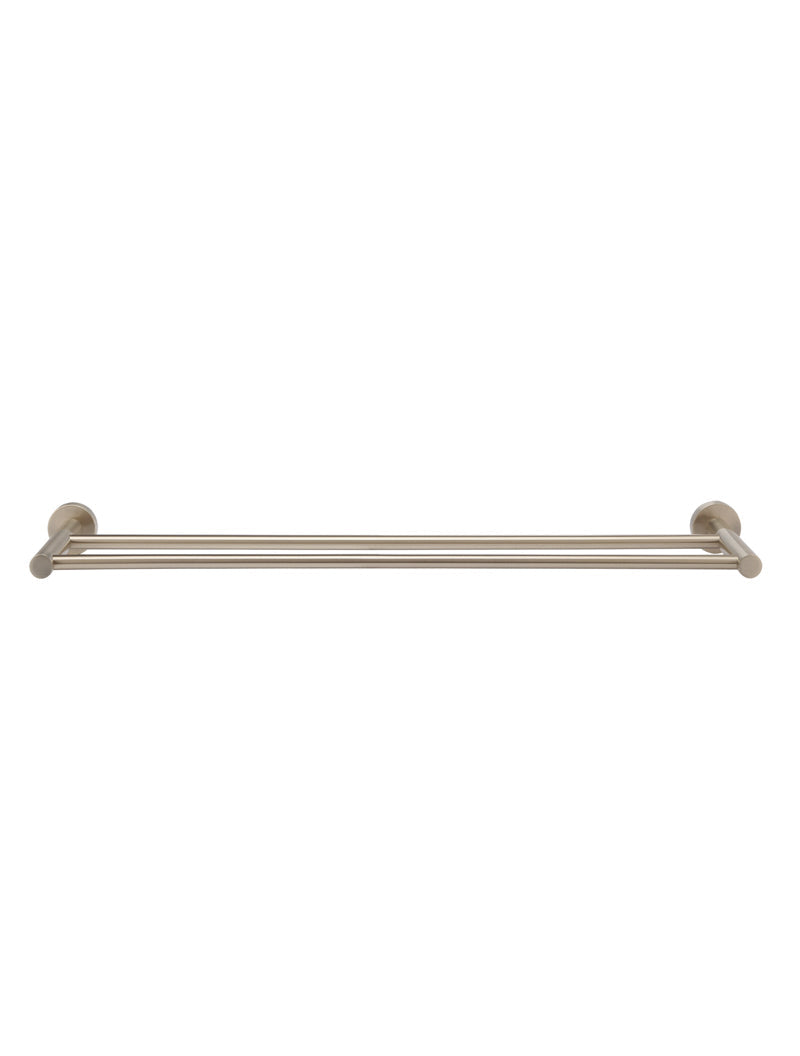 Meir Round Double Towel Rail 600mm