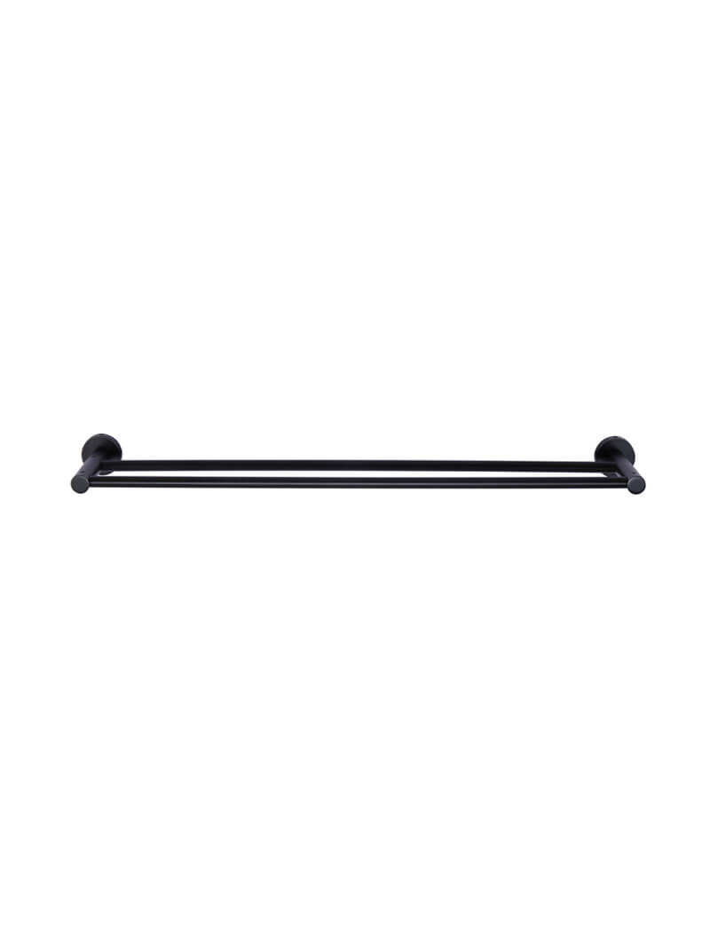 Meir Round Double Towel Rail 600mm