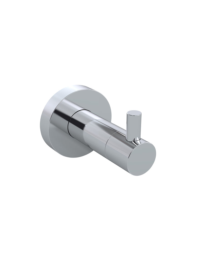 Meir Round Robe Hook - Polished Chrome