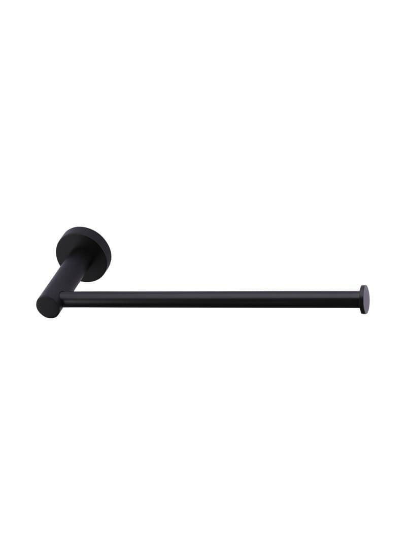 Meir Round Guest Towel Rail - Matte Black