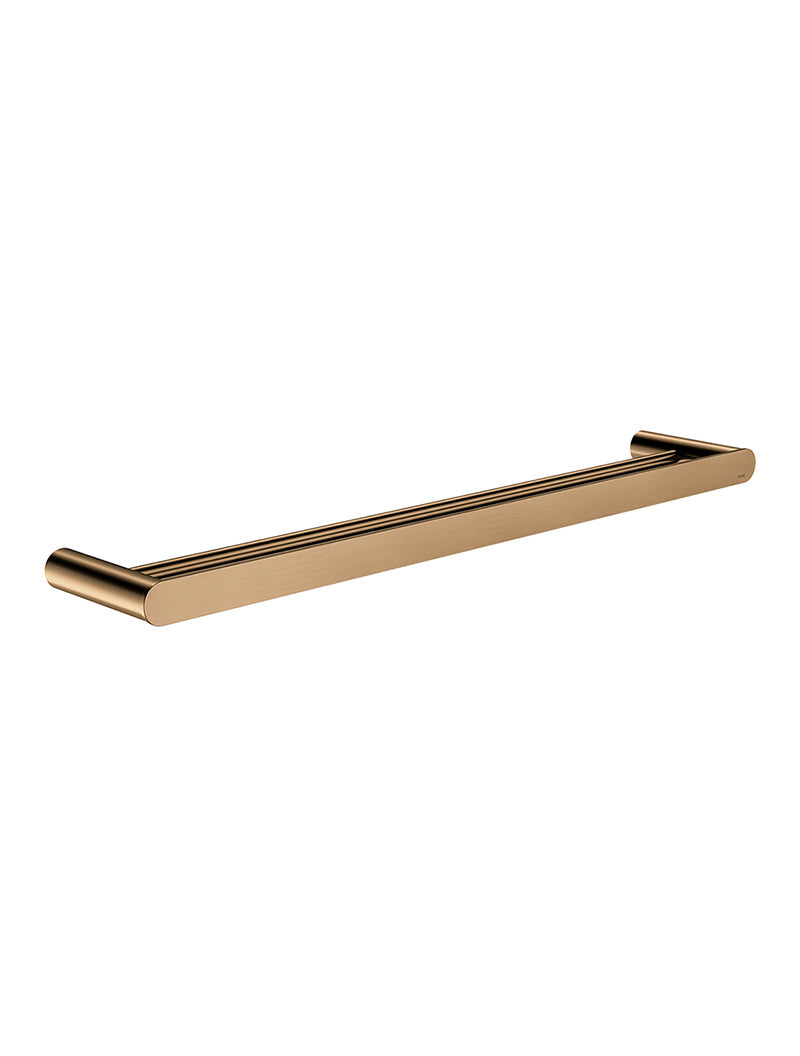Meir Curvae Double Towel Rail 600mm