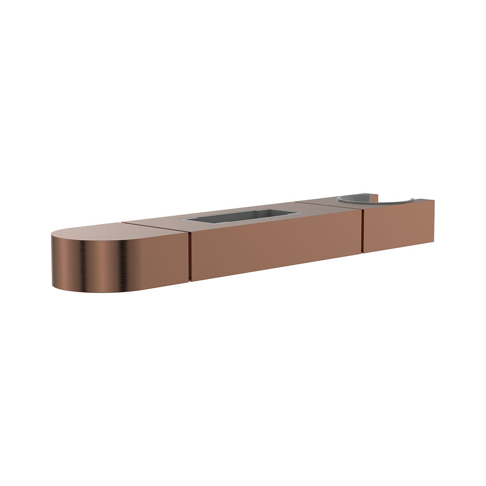 Fienza Empire Slim Slider for Rail Shower - Brushed Copper