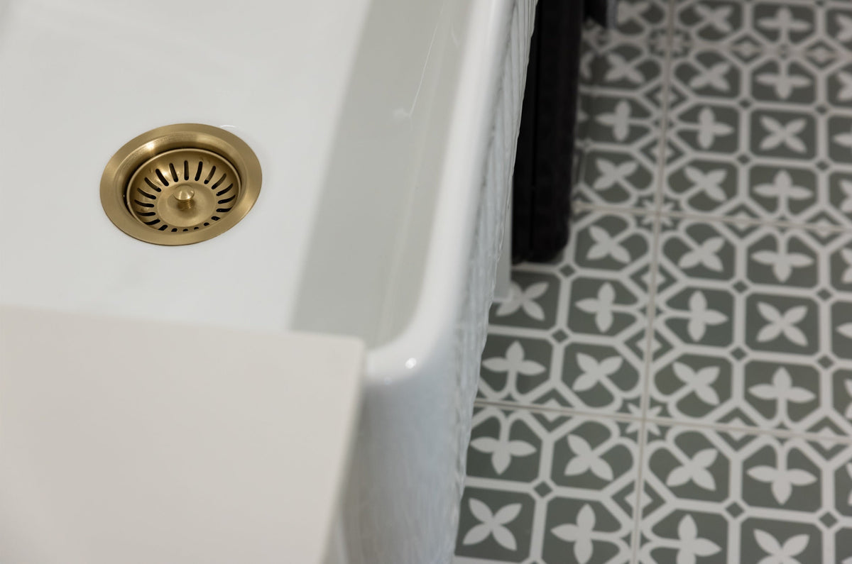 Meir Sink Strainer and Waste Plug Basket with Stopper