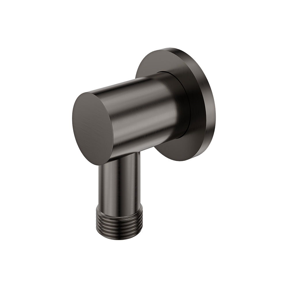 Fienza Shower Inlet Elbow with Dual Check Valve - Gun Metal