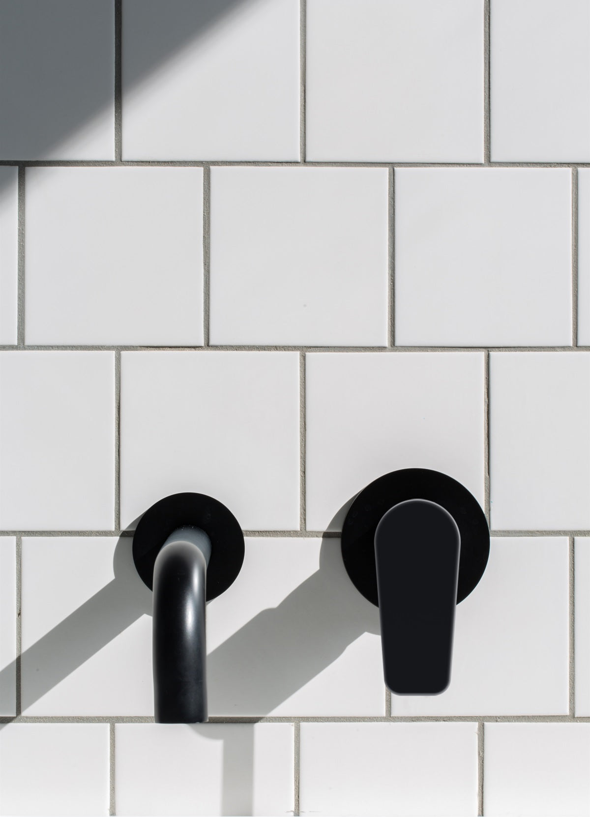 Meir Round Wall Mixer Paddle Handle Finish Kit
