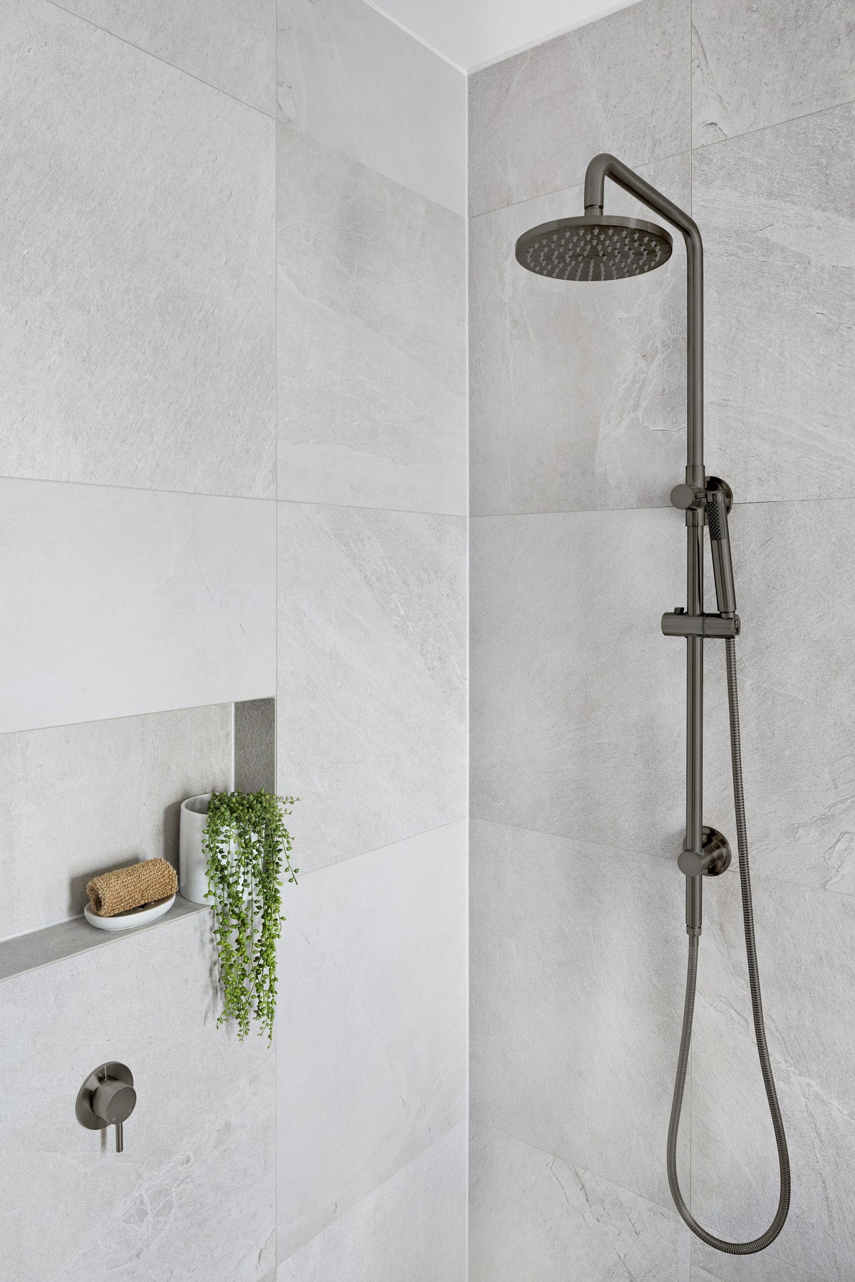 Meir Round Wall Mixer Short Pin-lever Finish Kit