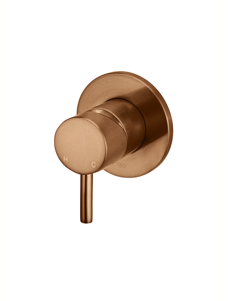 Meir Round Wall Mixer Short Pin-lever Finish Kit