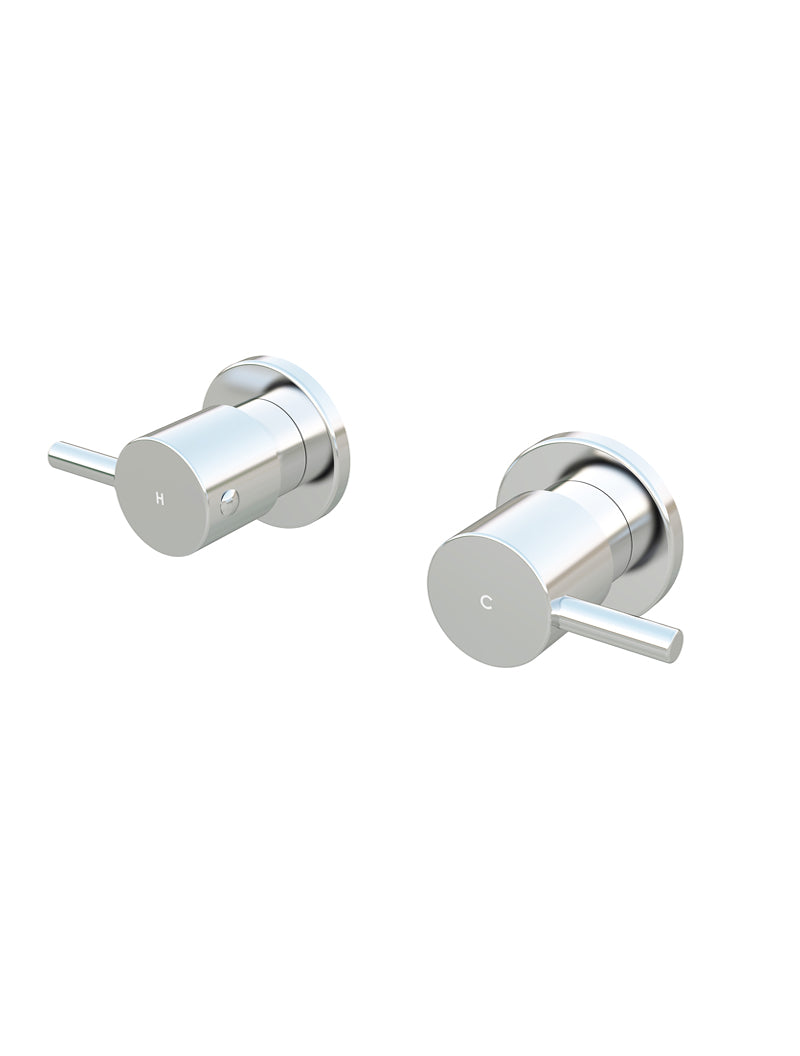 Meir Round Quarter Turn Wall Top Assemblies