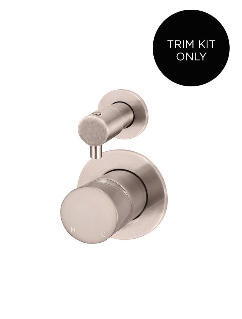 Meir Round Diverter Mixer Pinless Handle Finish Kit