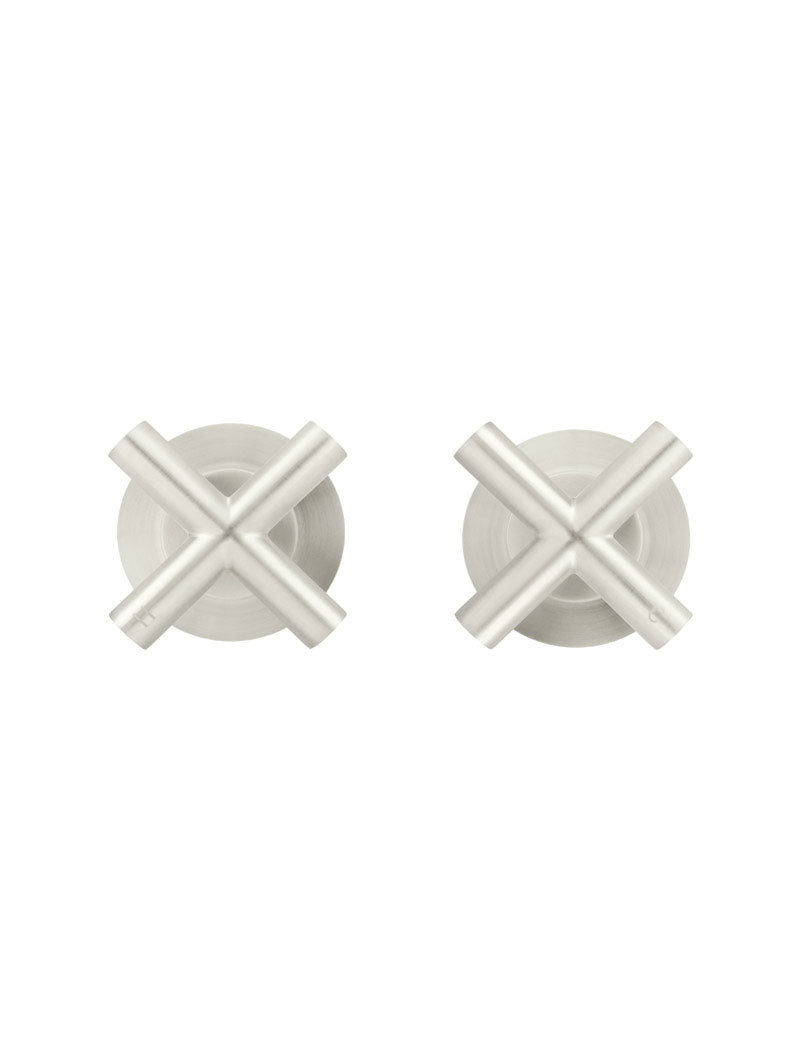 Meir Cross Handle Jumper Valve Wall Top Assemblies